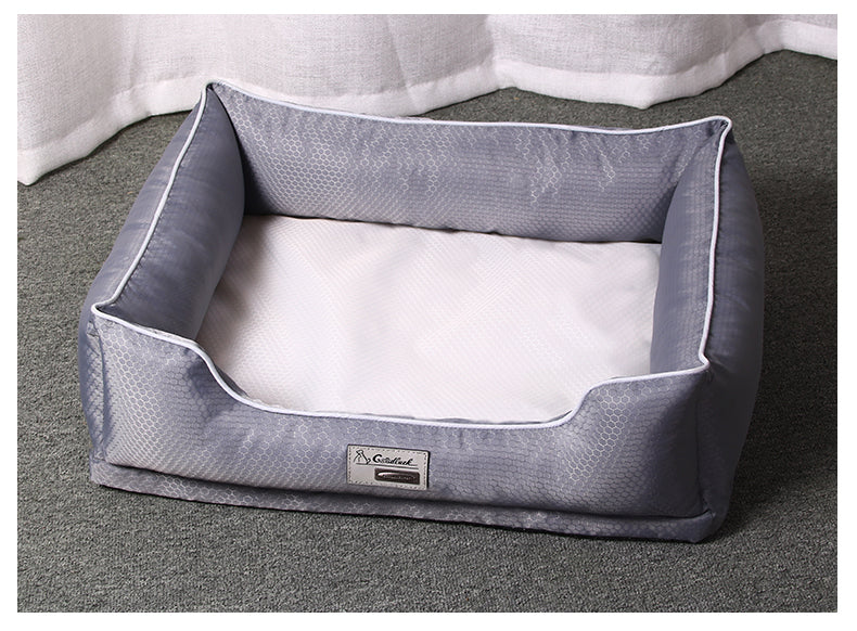 Lit Portable pour Animaux – Coussin Amovible & Hygiénique