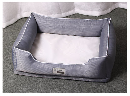 Lit Portable pour Animaux – Coussin Amovible & Hygiénique