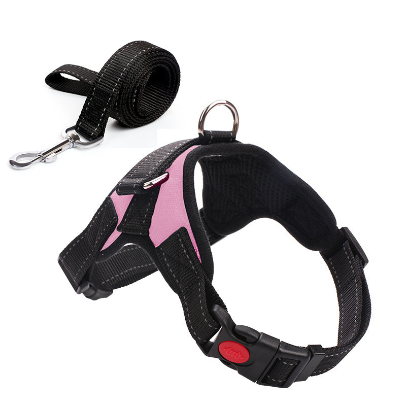 Harnais Camouflage avec Laisse – Anti‑Traction & Réglable pour Chiens
