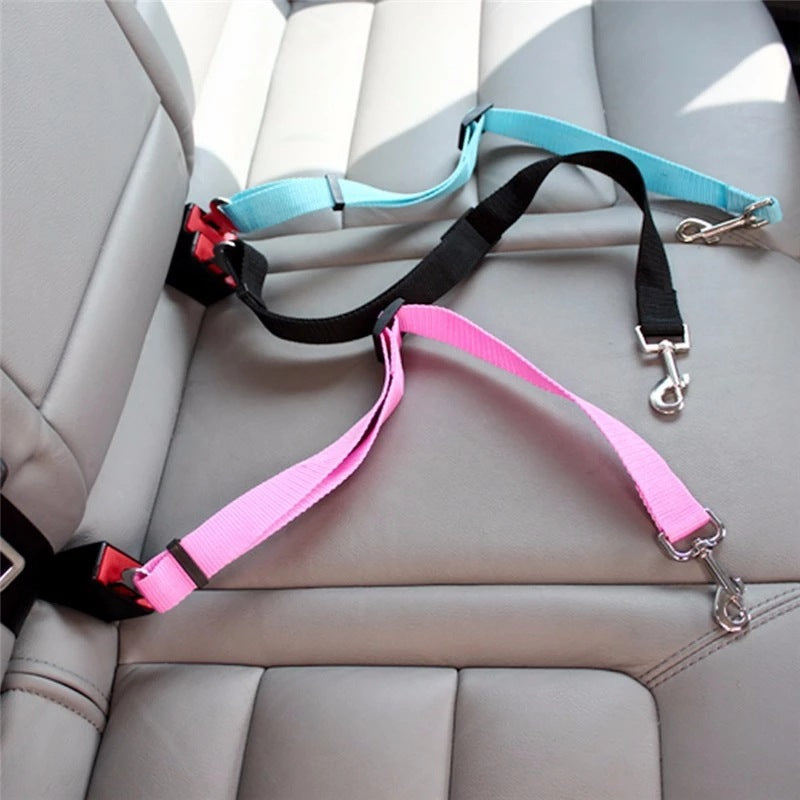 Ceinture de Sécurité pour Chien – Clip Universel & Anti‑Traction
