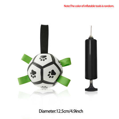 Ballon de Football Interactif pour Chiens – Jouet d’Entraînement Résistant