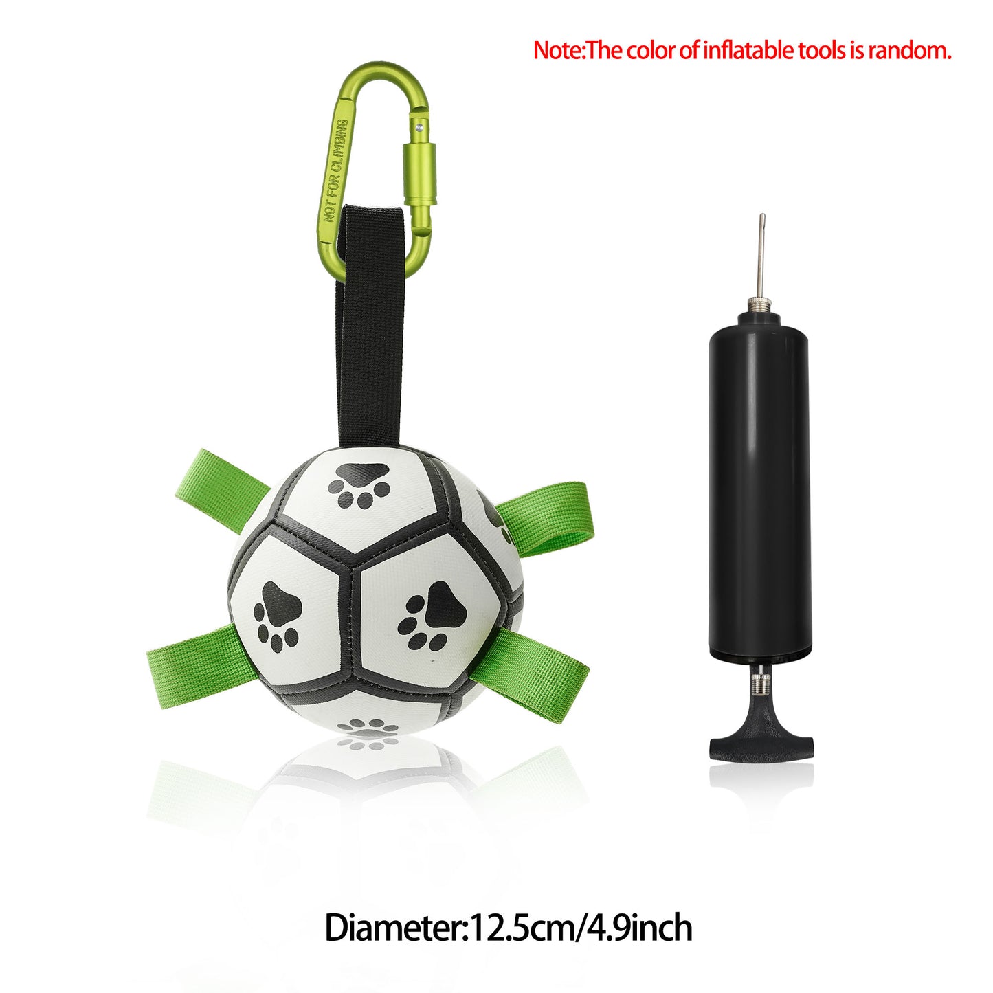 Ballon de Football Interactif pour Chiens – Jouet d’Entraînement Résistant