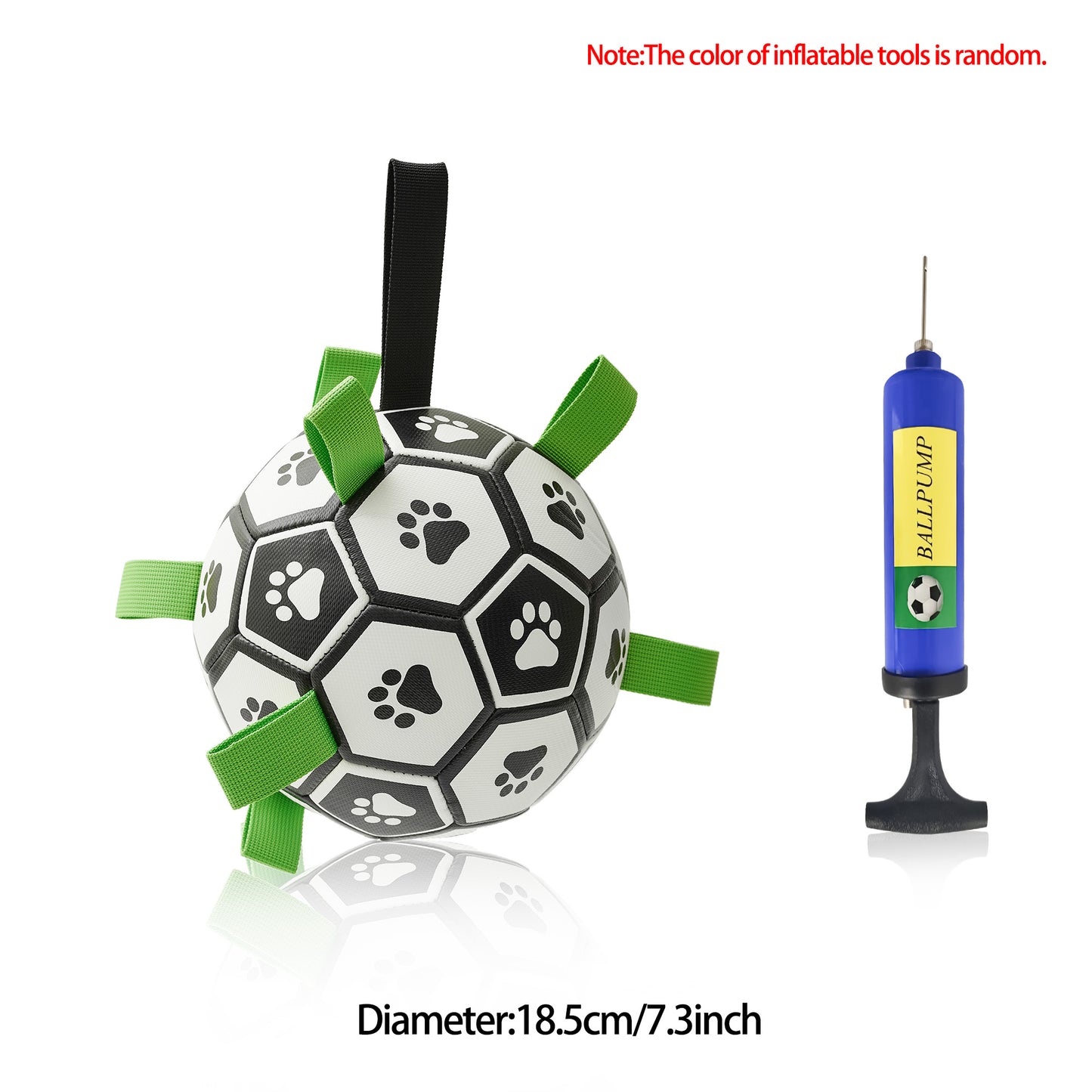 Ballon de Football Interactif pour Chiens – Jouet d’Entraînement Résistant