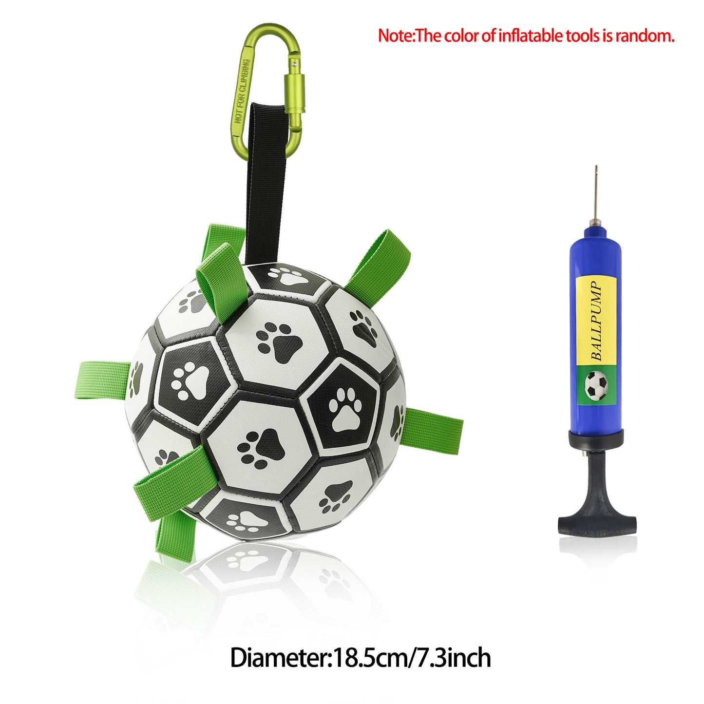 Ballon de Football Interactif pour Chiens – Jouet d’Entraînement Résistant