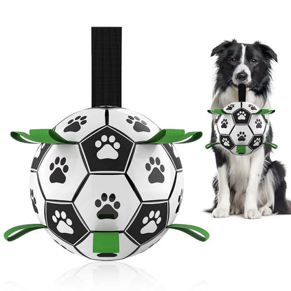 Ballon de Football Interactif pour Chiens – Jouet d’Entraînement Résistant