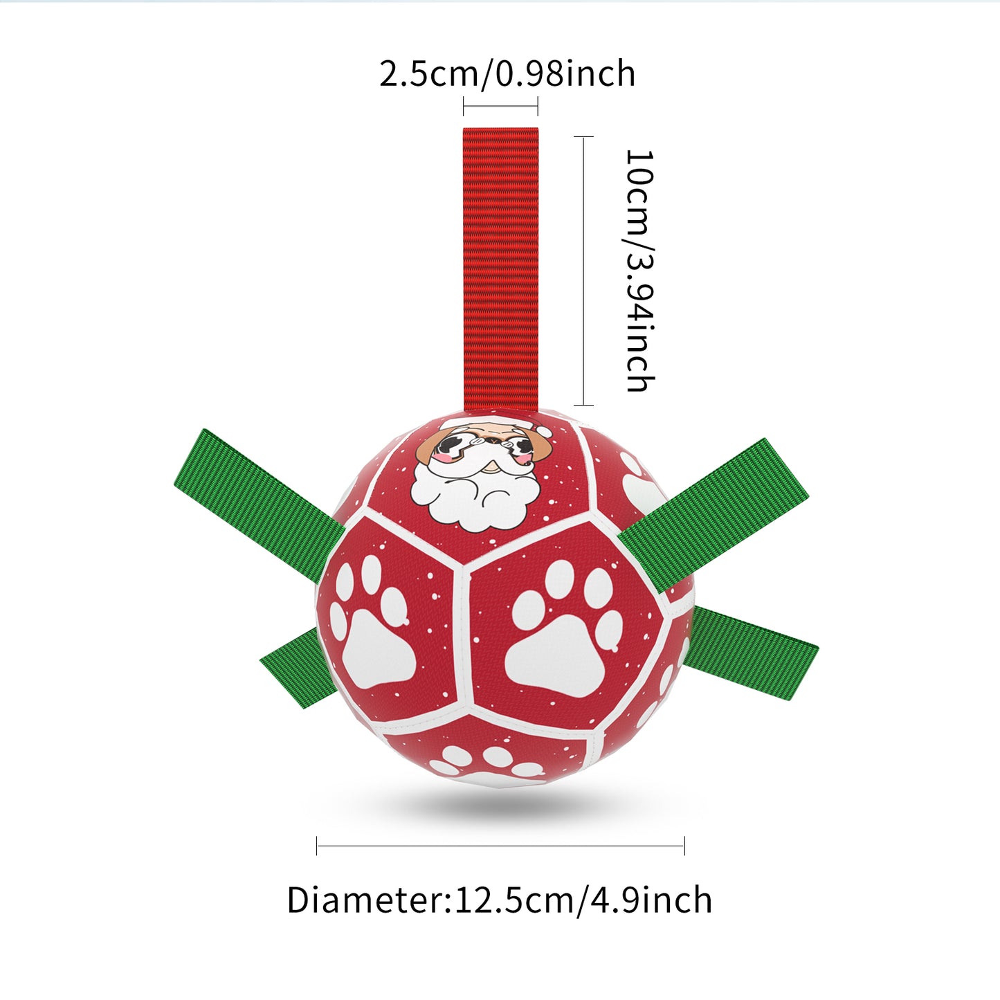 Ballon de Football Interactif pour Chiens – Jouet d’Entraînement Résistant