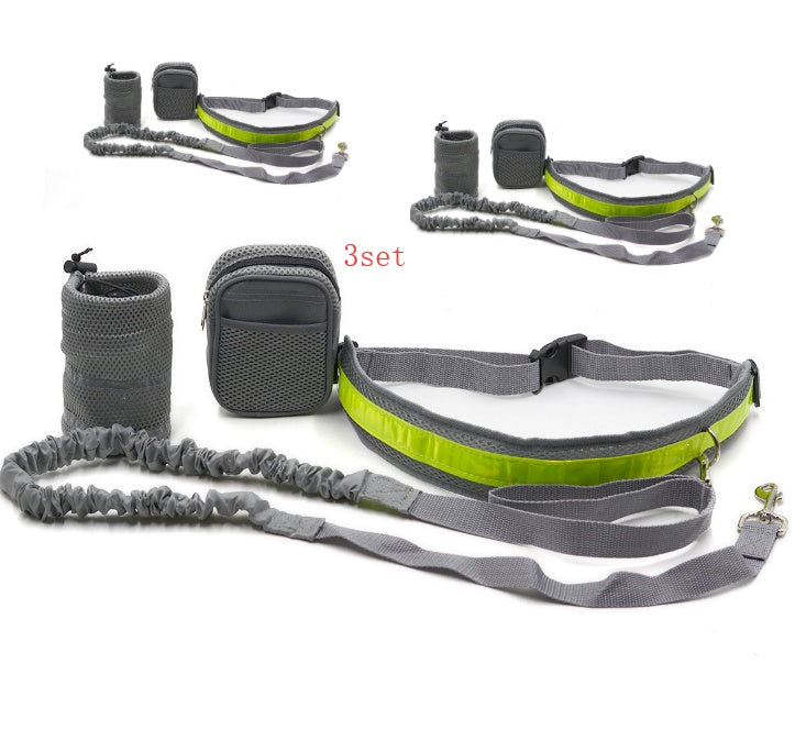 Laisse Mains Libres Ajustable pour Chien – Running & Promenade