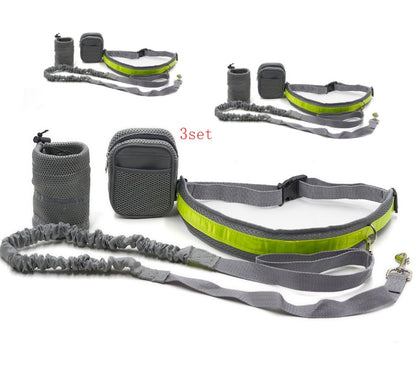 Laisse Mains Libres Ajustable pour Chien – Running & Promenade