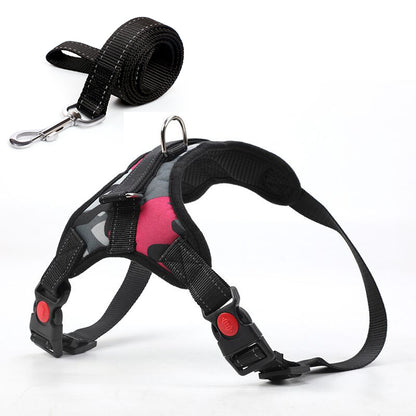 Harnais Camouflage avec Laisse – Anti‑Traction & Réglable pour Chiens