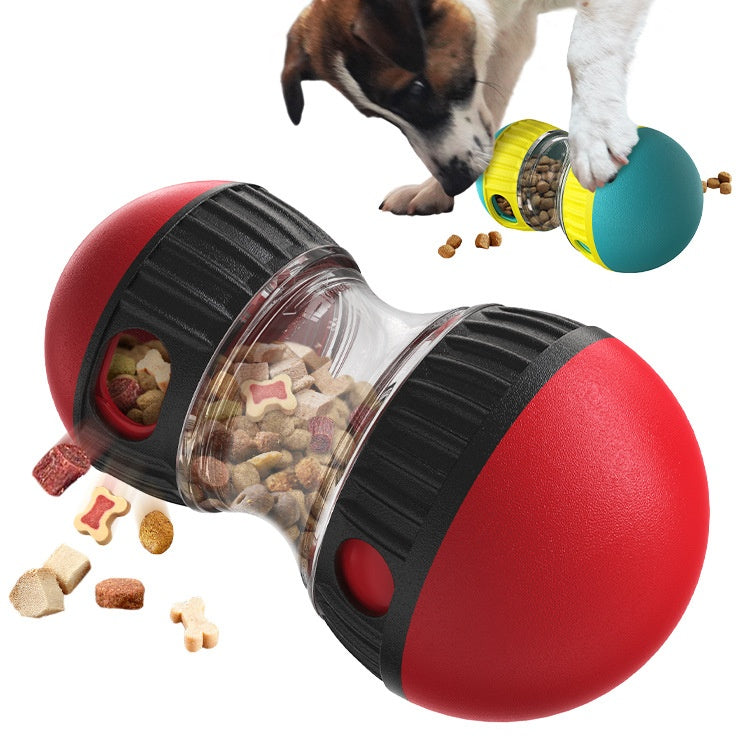 Jouet Distributeur de Croquettes pour Chiens – Balle Interactive & Puzzle Anti‑Glouton