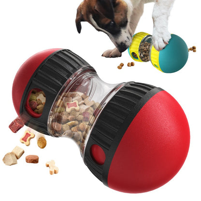 Jouet Distributeur de Croquettes pour Chiens – Balle Interactive & Puzzle Anti‑Glouton