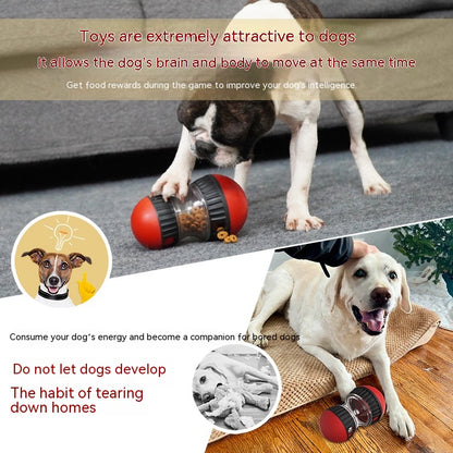 Jouet Distributeur de Croquettes pour Chiens – Balle Interactive & Puzzle Anti‑Glouton
