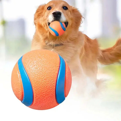 Balle de Jeu pour Chiens – Jouet Interactif, Résistant & Sautant
