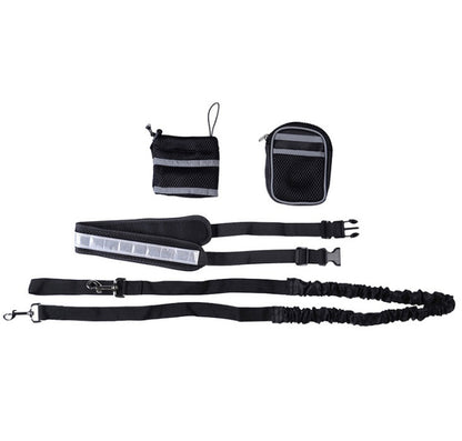 Laisse Mains Libres Ajustable pour Chien – Running & Promenade