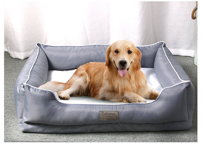 Lit Portable pour Animaux – Coussin Amovible & Hygiénique