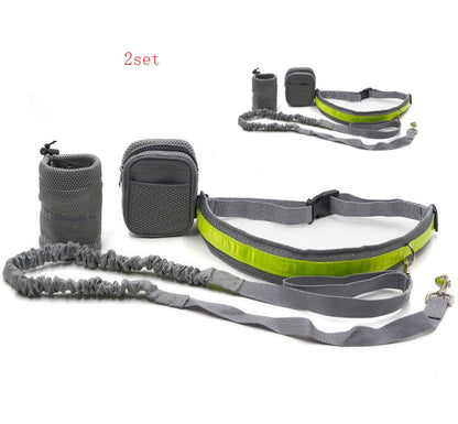 Laisse Mains Libres Ajustable pour Chien – Running & Promenade