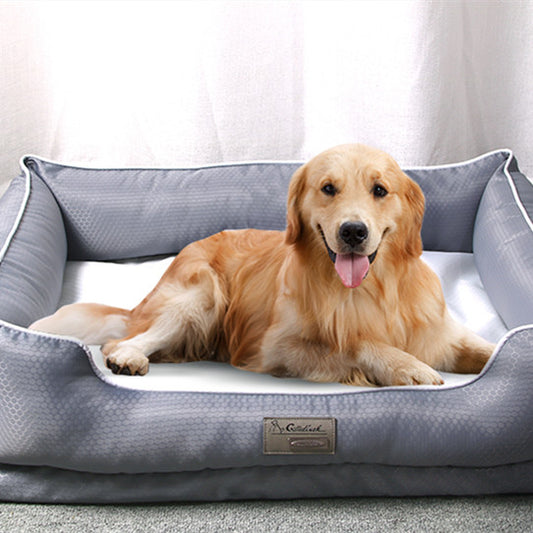 Lit Portable pour Animaux – Coussin Amovible & Hygiénique