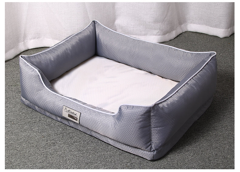 Lit Portable pour Animaux – Coussin Amovible & Hygiénique