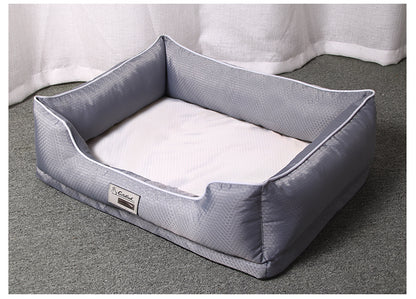 Lit Portable pour Animaux – Coussin Amovible & Hygiénique